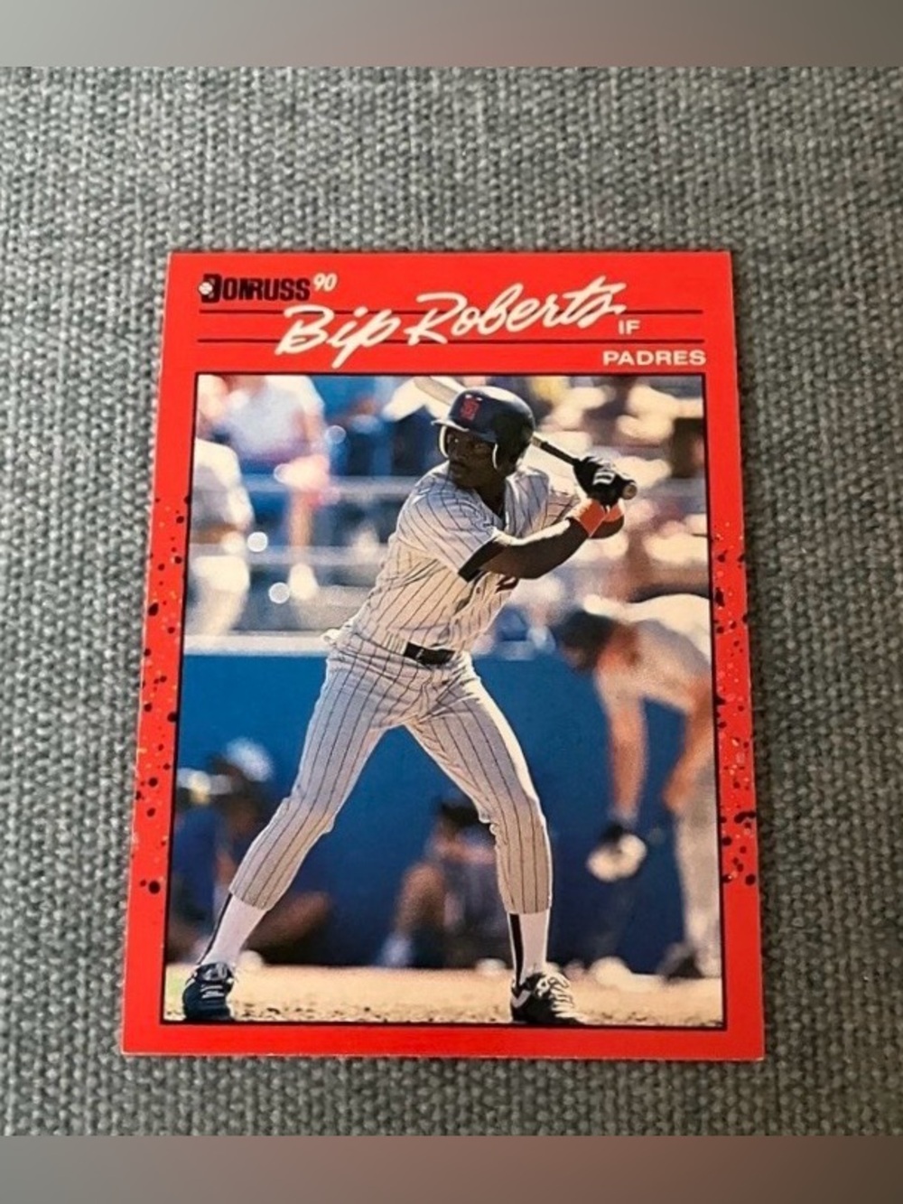 1990 Donruss San Diego Padres Baseball Card Trading Card